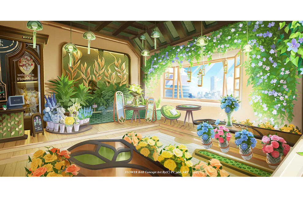 Enviroment Design Indoor -BG ART [ 2-3 weeks]